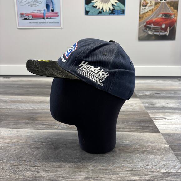 Nascar Chase Authentic Lowes Racing Black Suede OS #48 Hendrick Motorsports Cap - Picture 2 of 8